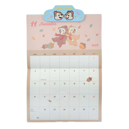 Chip & Dale 掛牆月曆連磁石夾仔 CALENDARS ＆ ORGANIZERS 2026