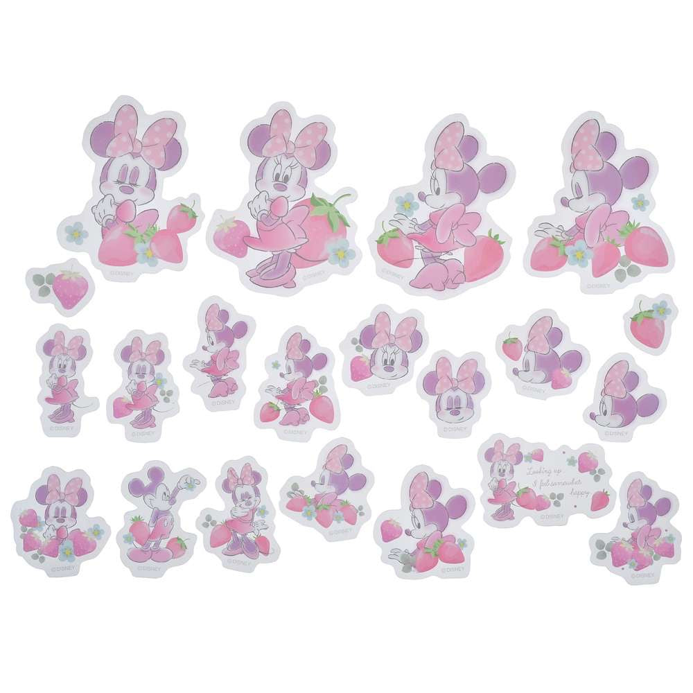 Minnie & Strawberry 貼紙套裝 Sticker Collection