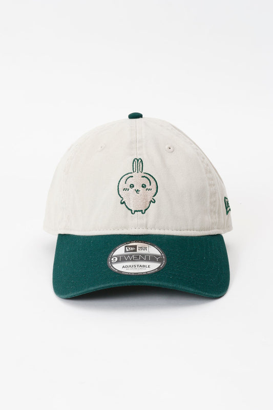 24/10 Chiikawa 兔兔 棒球帽 NEW ERA® 9TWENTY™ うさぎ STONE / MIAMI GREEN