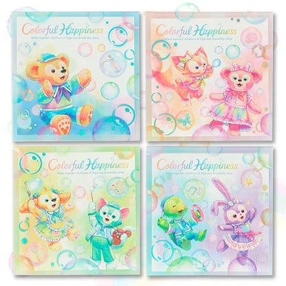 Duffy & Friends MEMO 套裝 Colorful Happiness