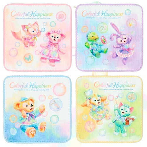 Duffy & Friends 手巾套裝 Colorful Happiness