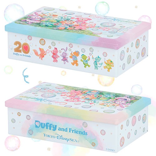 Duffy & Friends 朱古力鐵罐 Colorful Happiness