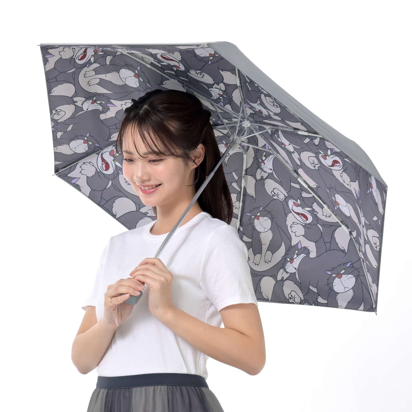 Lucifer 防曬縮骨遮連遮套 晴雨兼用 - Shiny Day