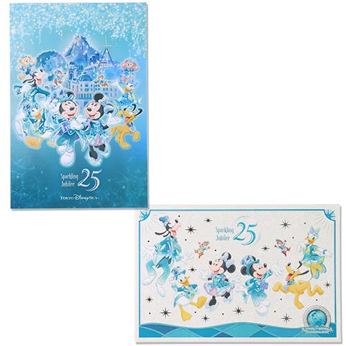 Postcard Set - TOYKO DISNEYSEA 25TH SPARKLING JUBILEE