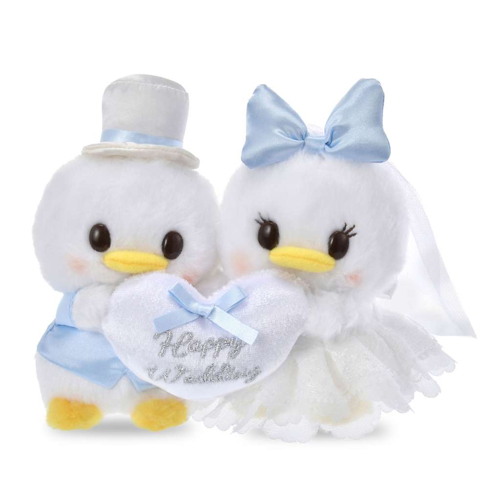 Donald & Daisy 結婚 豆豆眼公仔 Wedding