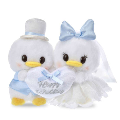 Donald & Daisy 結婚 豆豆眼公仔 Wedding