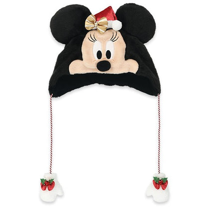 Minnie 毛毛帽 Holly Jolly Christmas