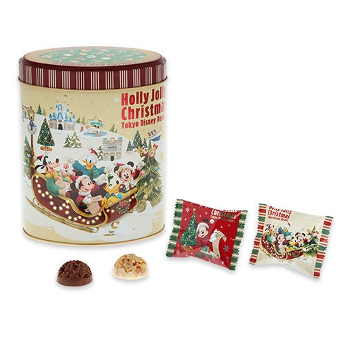圓罐朱古力脆脆 Holly Jolly Christmas