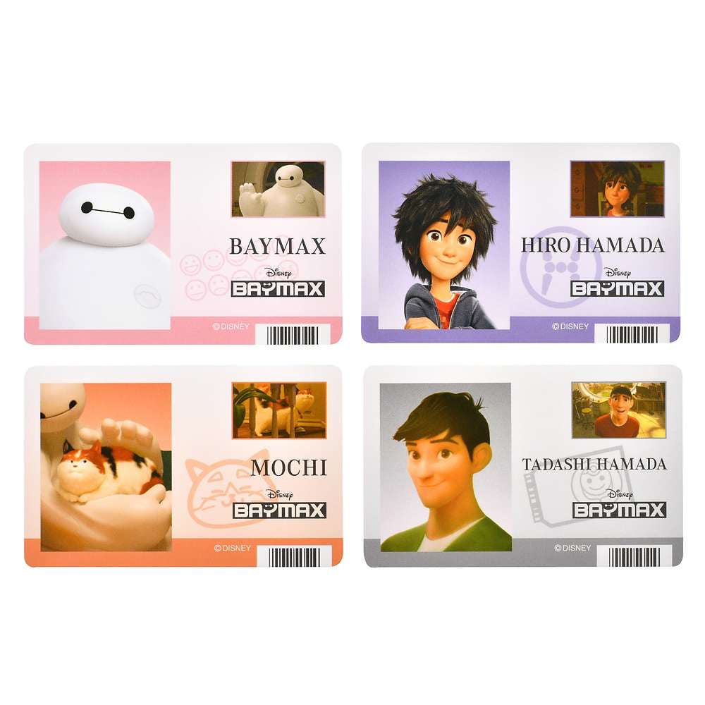 Zootopia/ Bayamx/ 雲妮/ Moana 證件風Sticker Set - Sticker Collection