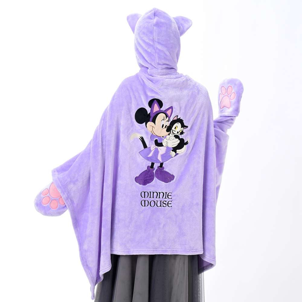連帽毛毯 - CAT MINNIE AND FIGARO