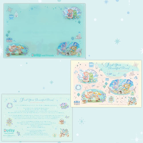 Posrcard & File Set | DISNEYSEA 25TH Find Your Beautiful Blue Part2