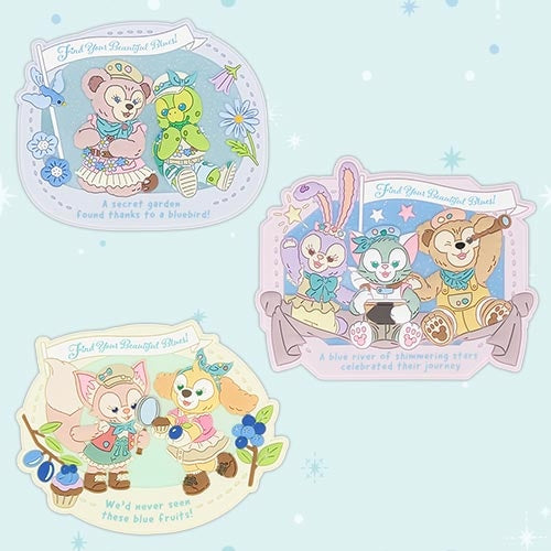 磁石貼套裝 | DISNEYSEA 25TH Find Your Beautiful Blue Part2