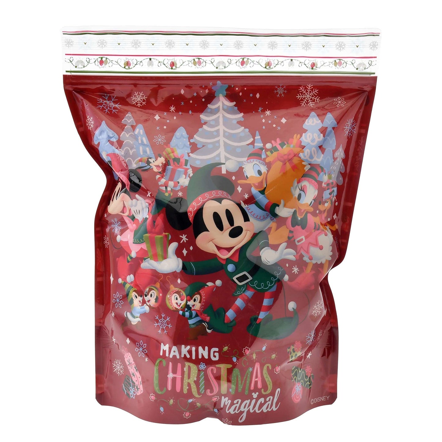 Disney Store Christmas 2024 Mickey 袋裝朱古力脆脆