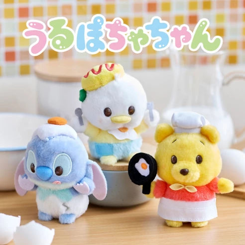 Donald/ Pooh/ Stitch 蛋料理豆豆眼公仔 Egg