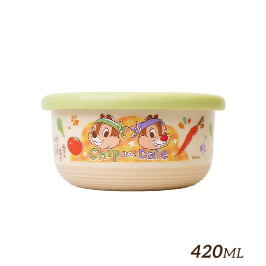 台灣 Chip & Dale 不鏽鋼雙層隔熱碗 420ml