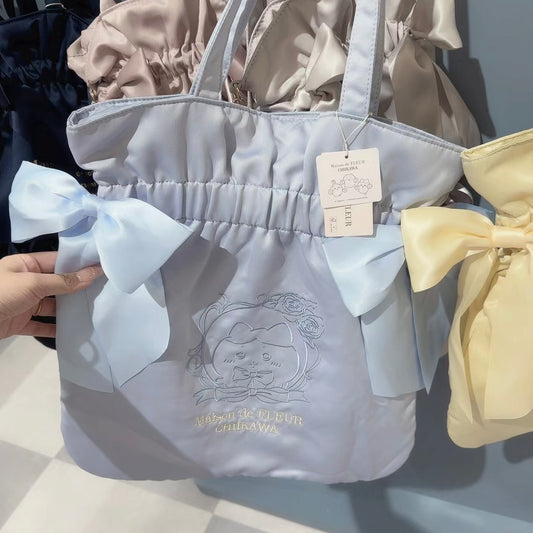 現貨 Maison de FLEUR x Chiikawa 小八 Tote Bag ちいかわ 10月到貨