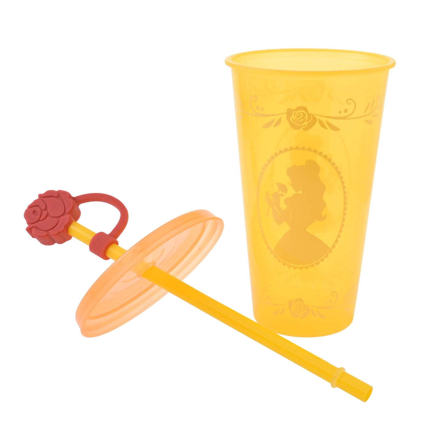 Belle/ Ariel/ Cinderella 變色飲筒水樽連杯蓋 - Drinkware