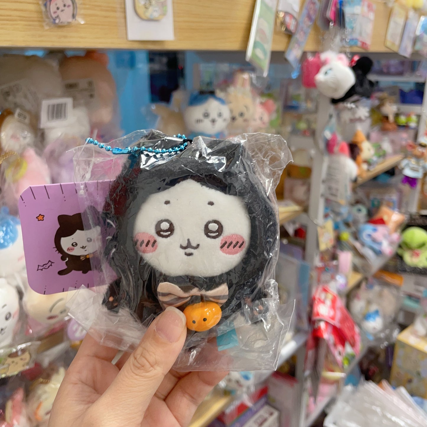 現貨 Chiikawa 萬聖節系列 黑貓 Pizza 公仔掛飾 小可愛 ちいかわ