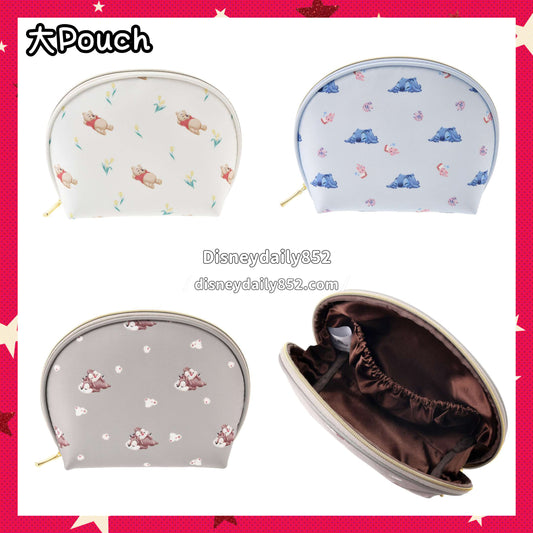 Stitch/ Pooh/ Chip & Dale 大Pouch
