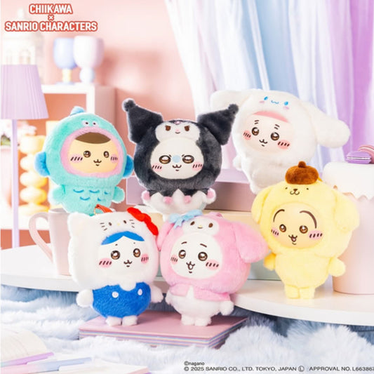 12/12 Chiikawa x Sanrio 系列 小可愛 Kiramekko 掛飾 ちいかわ