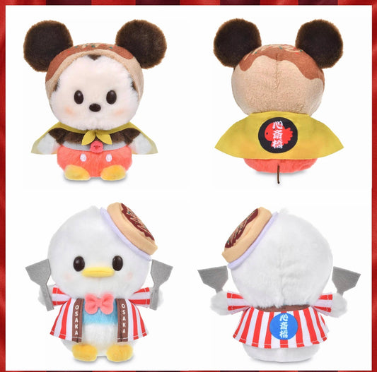 Disney Store 心斎橋開業限定｜Mickey/ Donald 豆豆眼公仔