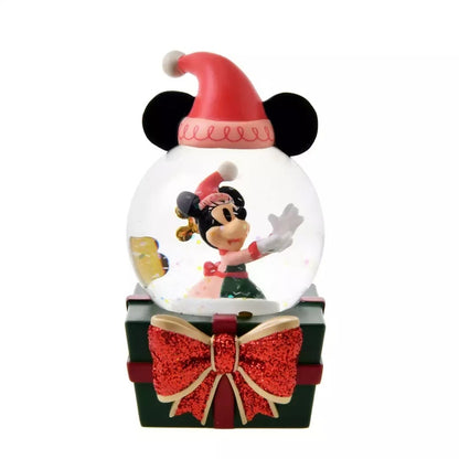 Disney Store Christmas 2024 Minnie 水晶球擺設