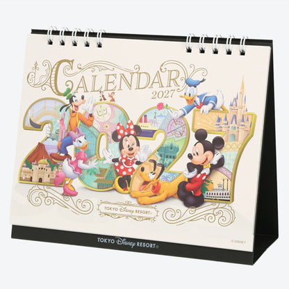 Disney Resort 集合坐枱月曆 Calendar 2027