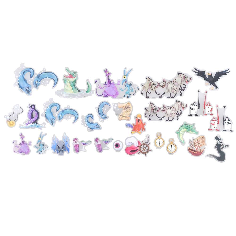 動物角色 大貼紙套裝  - Disney Halloween 2026 VILLAINS