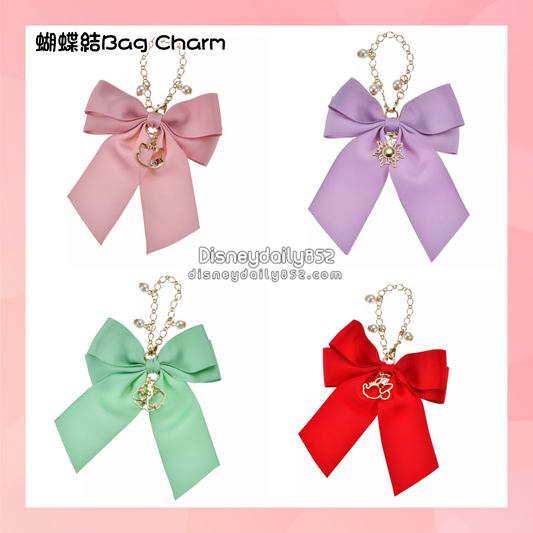蝴蝶結 Bag Charm Marie/ Rapunzel/ Ariel/ Minnie