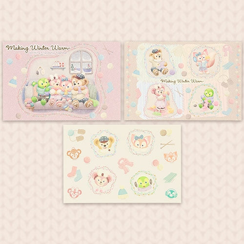 Postcard Set | Duffy & Friends Making Winter Warm