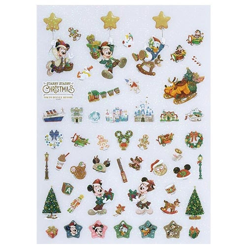 Mickey & Friends 貼紙 | Starry Starry Christmas