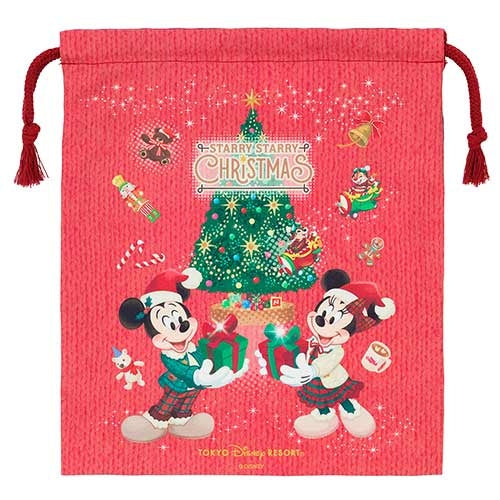 Mickey & Friends 雙面索袋 | Starry Starry Christmas