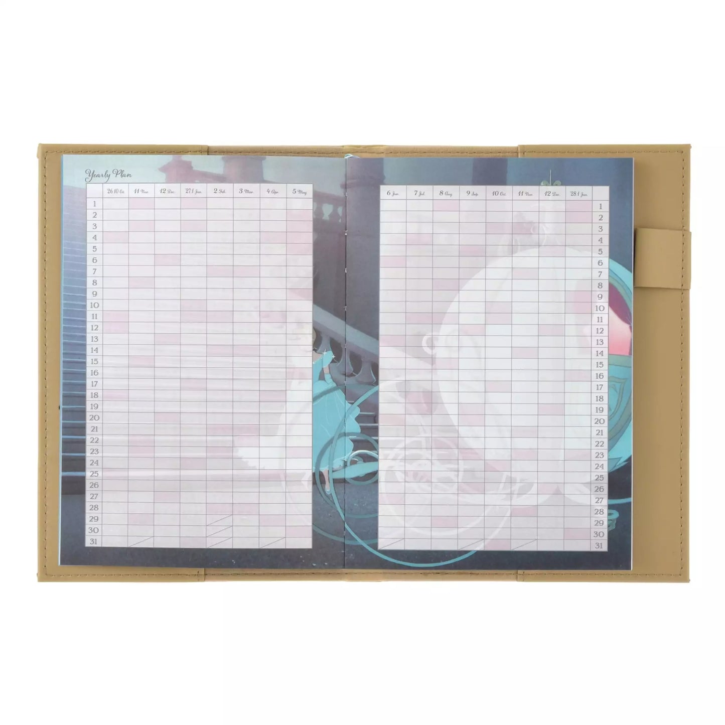 Cinderella 月週間 B6 Schedule|CALENDAR ＆ ORGANIZER 2027