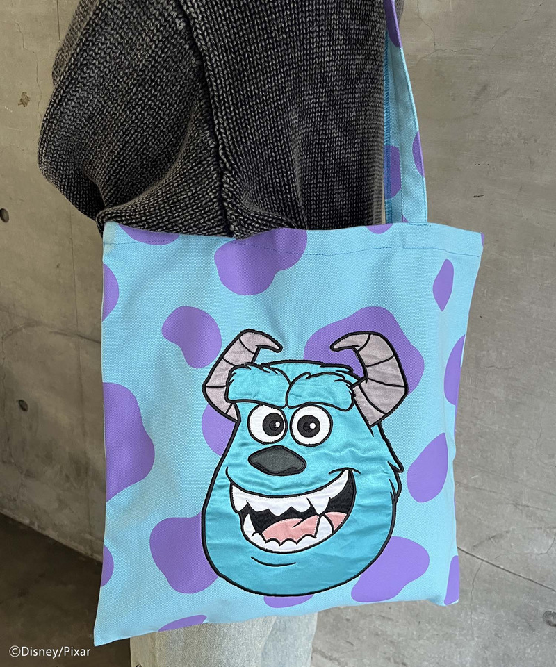 4GEEKs by SPIRALGIRL | Pixar 毛毛 長袖冷衫/ Tote Bag 怪獸大學