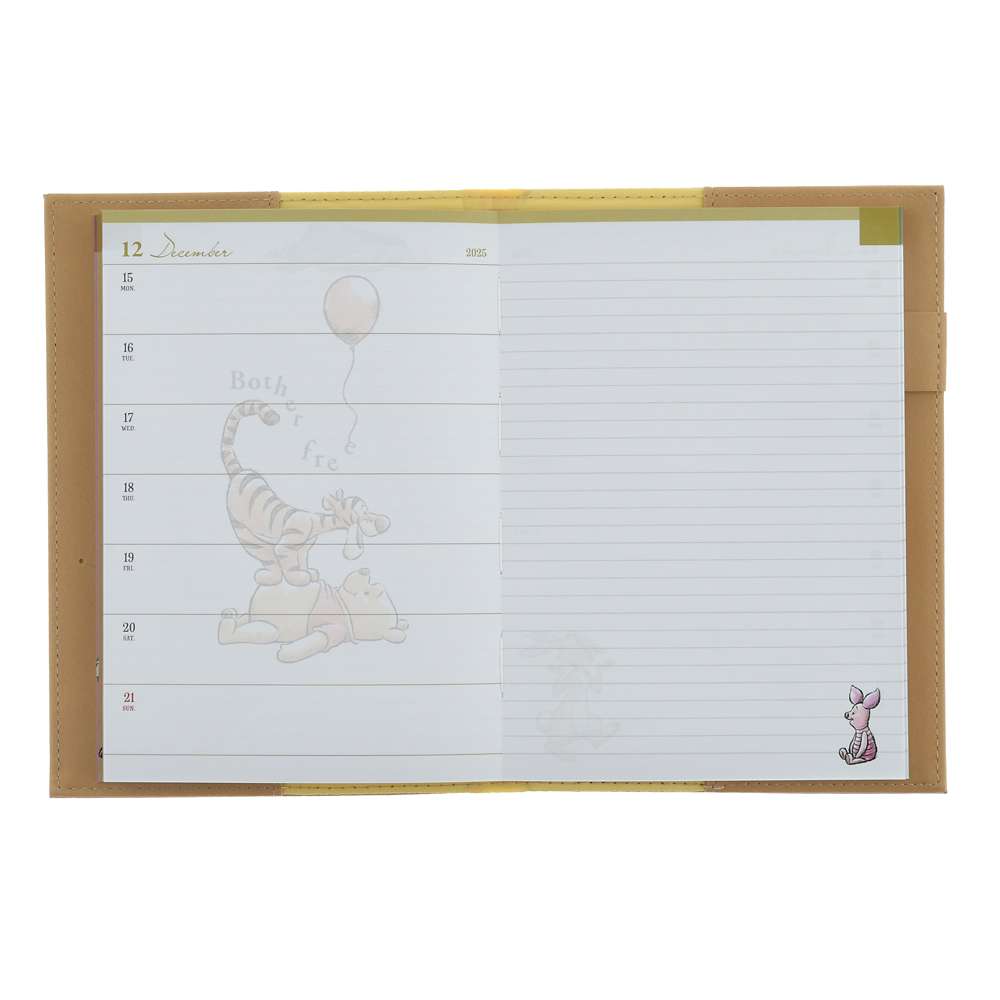 Pooh 皮套B6 Schedule Book CALENDARS ＆ ORGANIZERS 2026