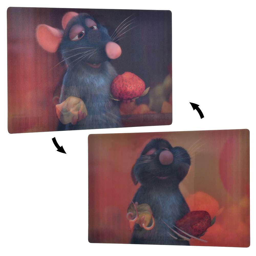 Stitch/ Ariel/ Rapunzel/ Inside Out/ 五星級大鼠 - 3D Postcard