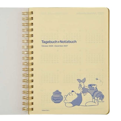 Pooh & Friends Rollbahn Diary 月間 Schedule|CALENDAR ＆ ORGANIZER 2027