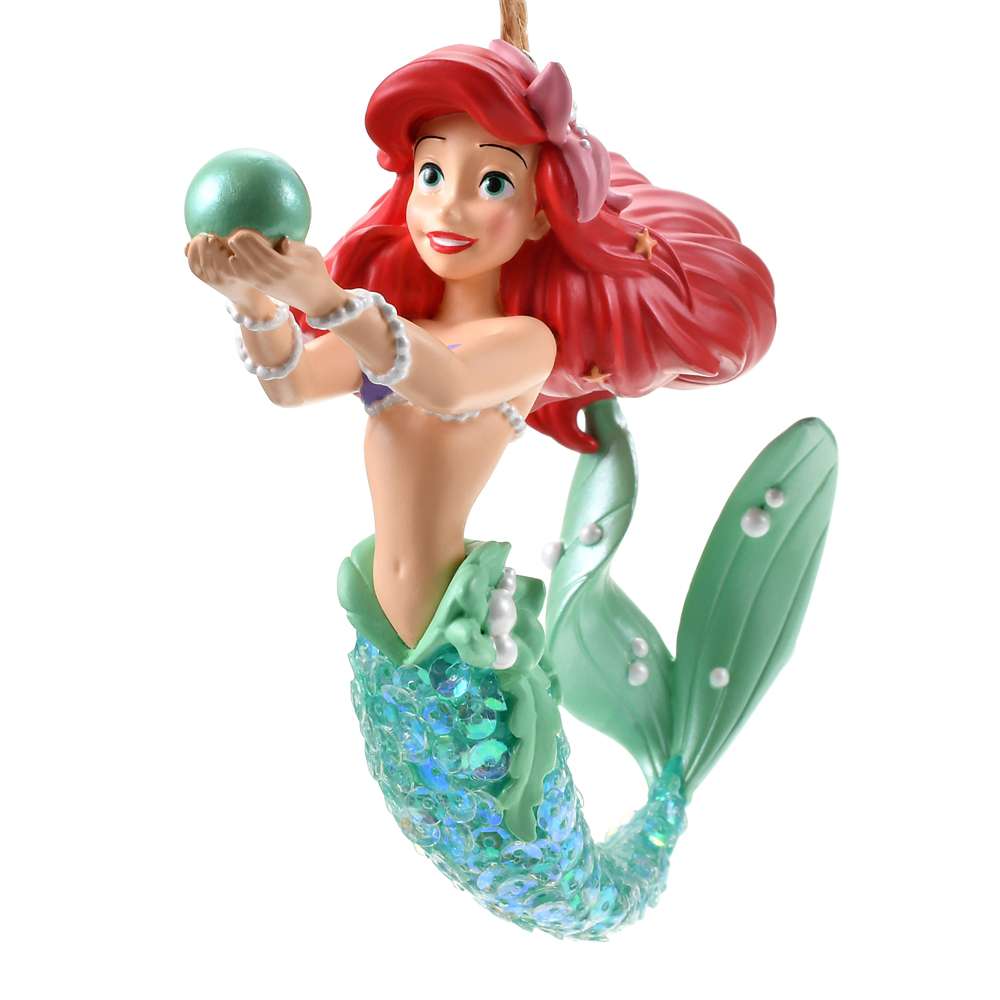 Ariel捧珠/ Anna Elsa/ Nick/ Stitch 沙灘 | 2026 DISNEY CHRISTMAS ORNAMENT