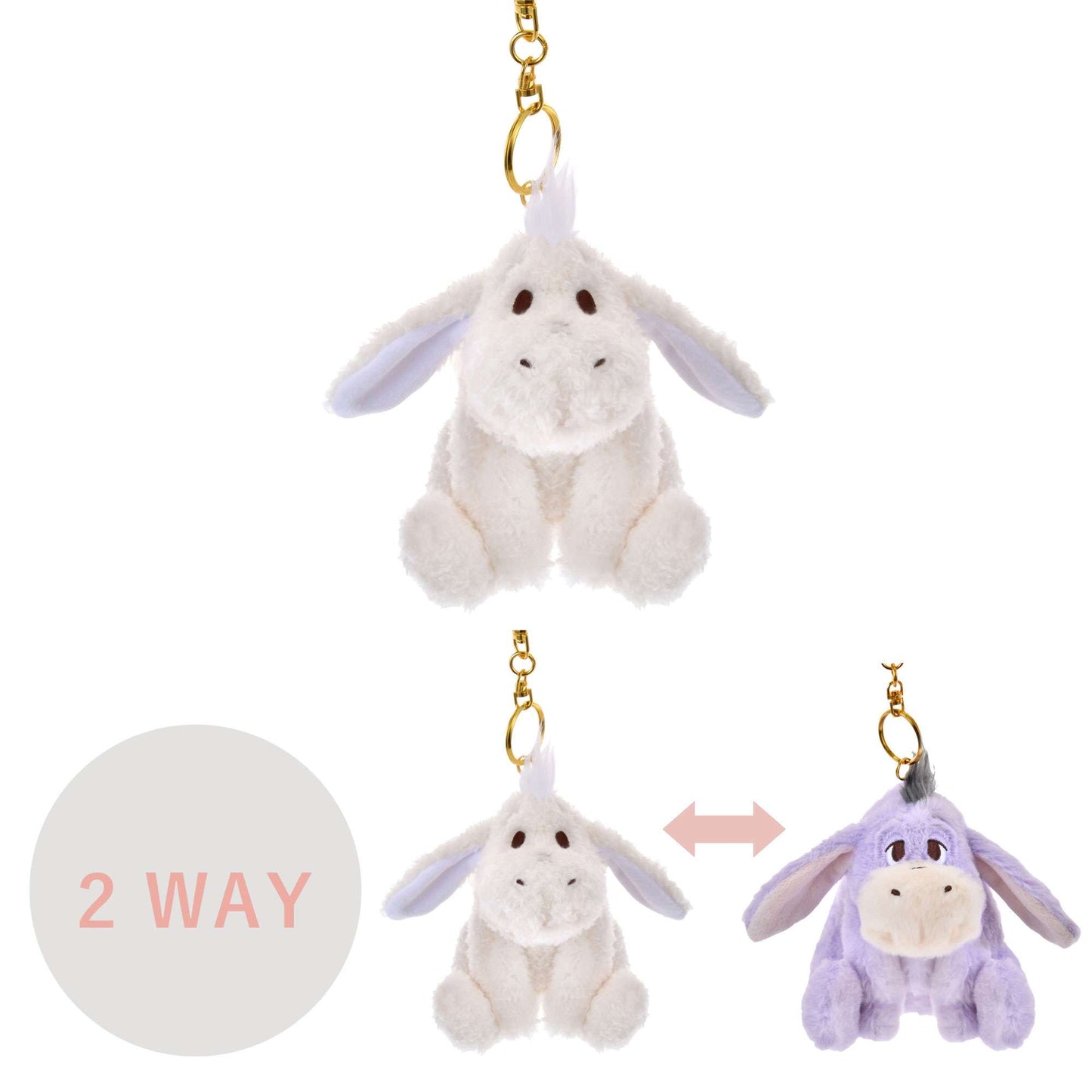 Eeyore 2Way 掛飾｜ White Pooh 2025