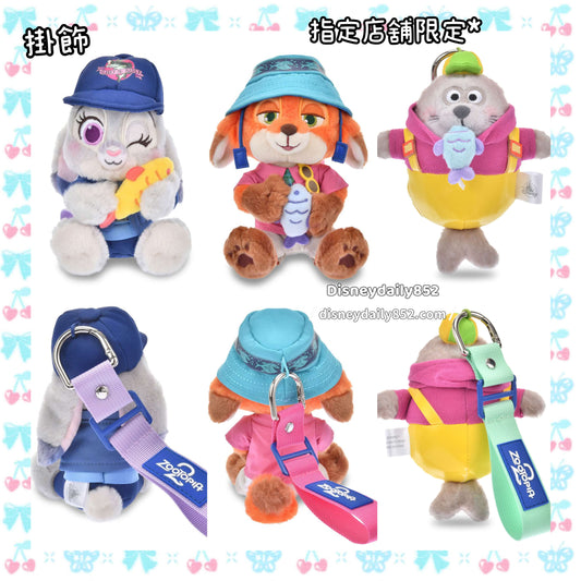 Judy/ Nick/ 海獅 指定店舖限定 掛飾 - Zootopia Fish Market