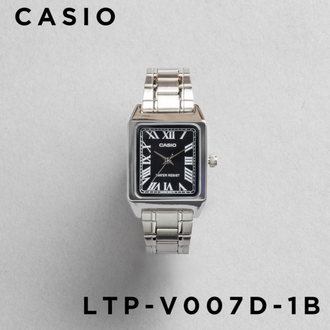 CASIO | LTP-V007  女裝鋼錶 10色