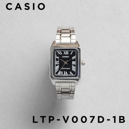 CASIO | LTP-V007  女裝鋼錶 10色