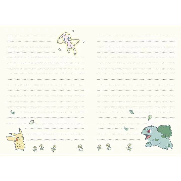 Pikachu 比卡超(粉黃色) A6 Schedule Book 2024