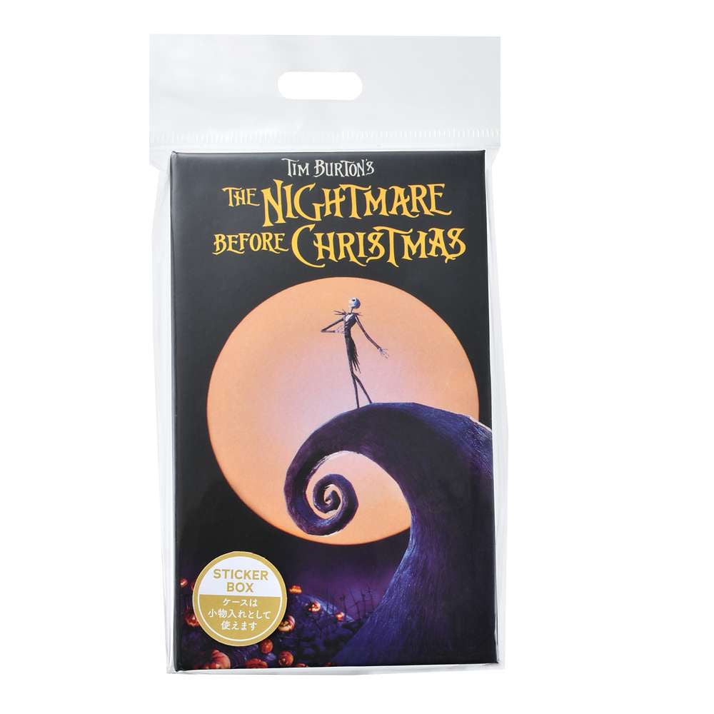 Jack VHS Sticker Set TIM BURTON'S THE NIGHTMARE BEFORE CHRISTMAS