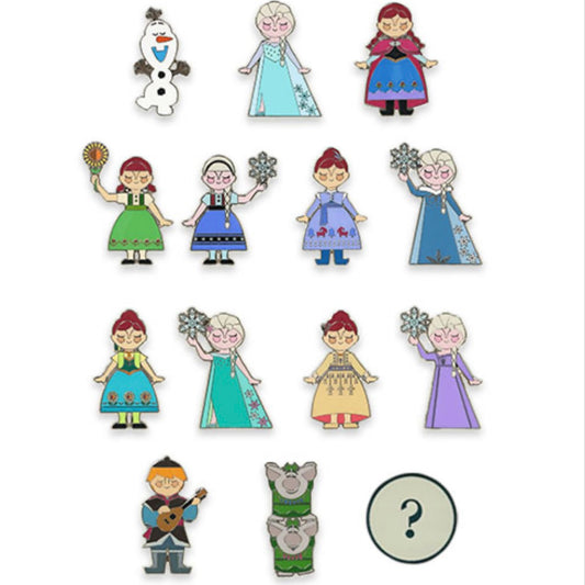Pin Set - Anna and Elsa’s Frozen Journey Fantasy Springs