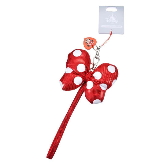 Minnie 多用途掛繩匙扣 Minnie Dot Ribbon