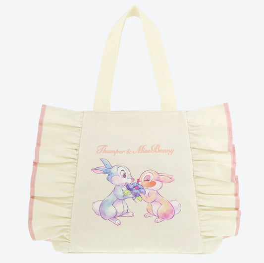 Thumper & Ms. bunny 荷葉邊Tote Bag