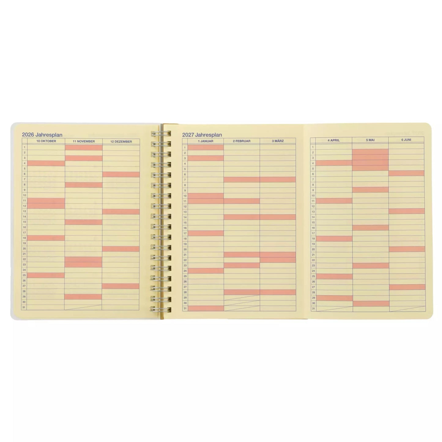 Minnie Rollbahn Diary 月間 Schedule|CALENDAR ＆ ORGANIZER 2027