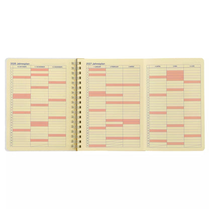 Minnie Rollbahn Diary 月間 Schedule|CALENDAR ＆ ORGANIZER 2027