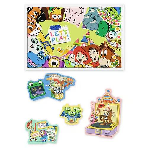 Postcard & Sticker Set - TOY STORY 5 LET’S PLAY DisneyLand 園區